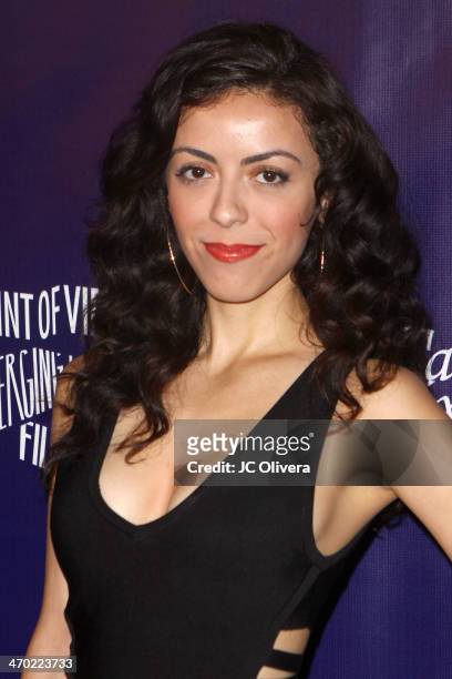 Tv personality Grace Parra attends NUVOtv Series Launch Premiere Party at Siren Studios on February 18, 2014 in Hollywood, California.