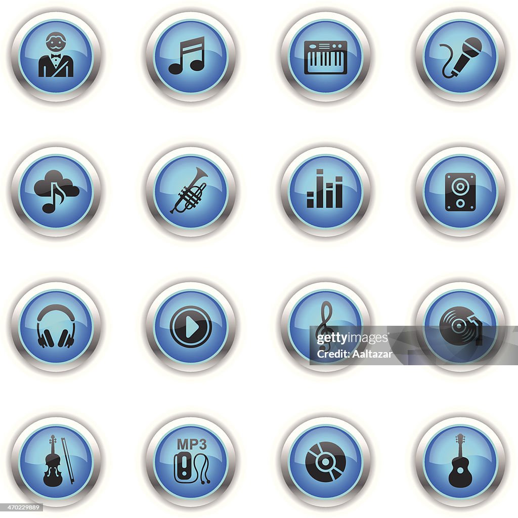 Blue Icons - Music