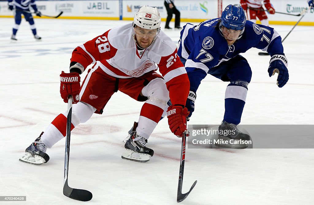 Detroit Red Wings v Tampa Bay Lightning - Game Two