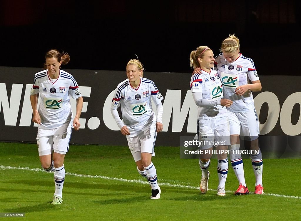 FBL-FRA-WOMEN-CUP-MONTPELLIER-LYON