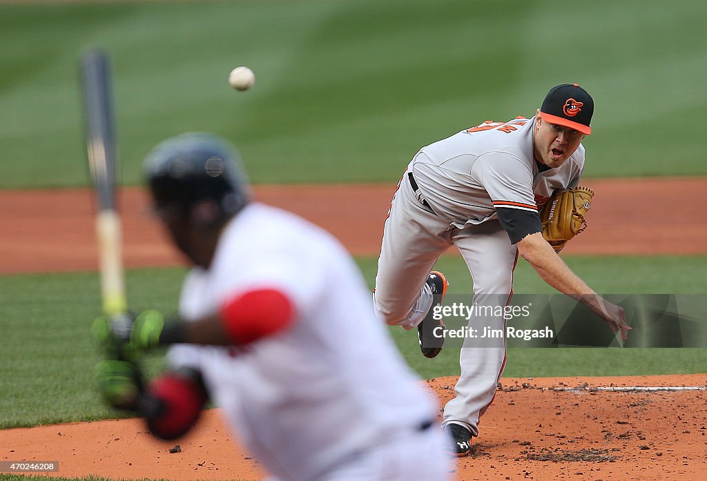 Baltimore Orioles v Boston Red Sox