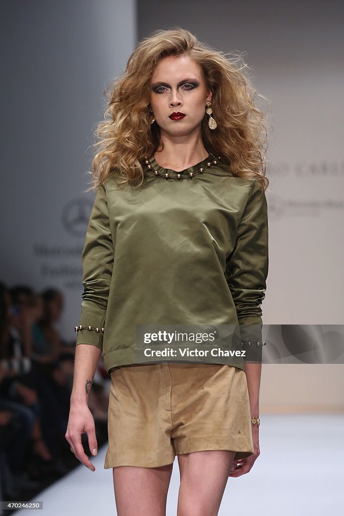 Alejandro Carlin - Mercedes-Benz Fashion Week Mexico Autumn/Winter 2015