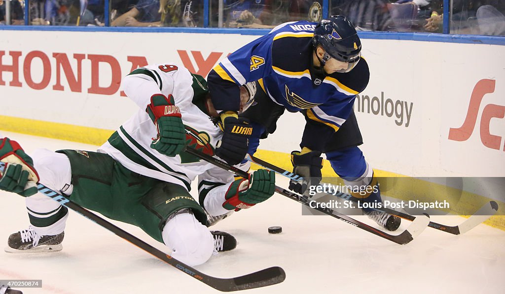 Minnesota at St. Louis Blues, Game 2