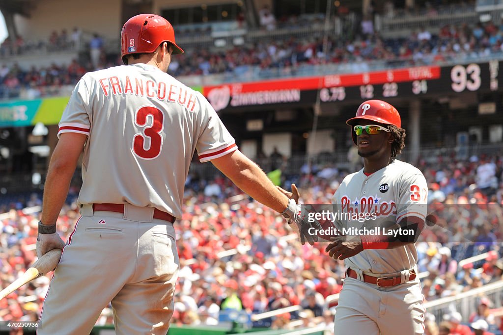 Philadelphia Phillies v Washington Nationals