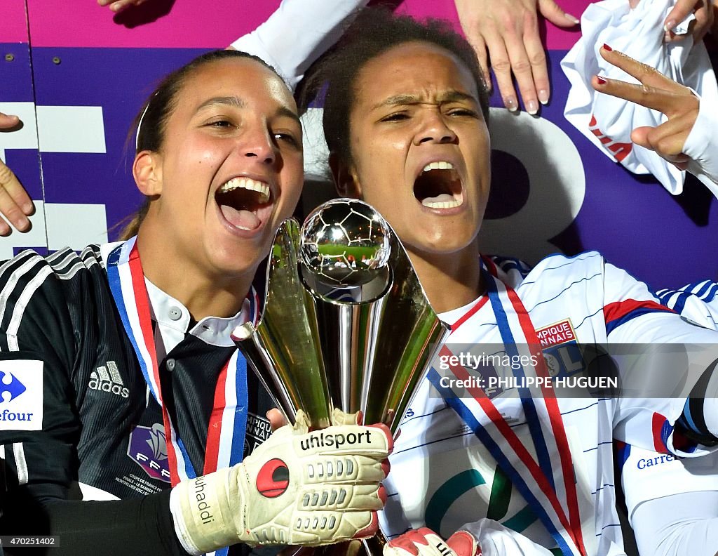 FBL-FRA-WOMEN-CUP-MONTPELLIER-LYON