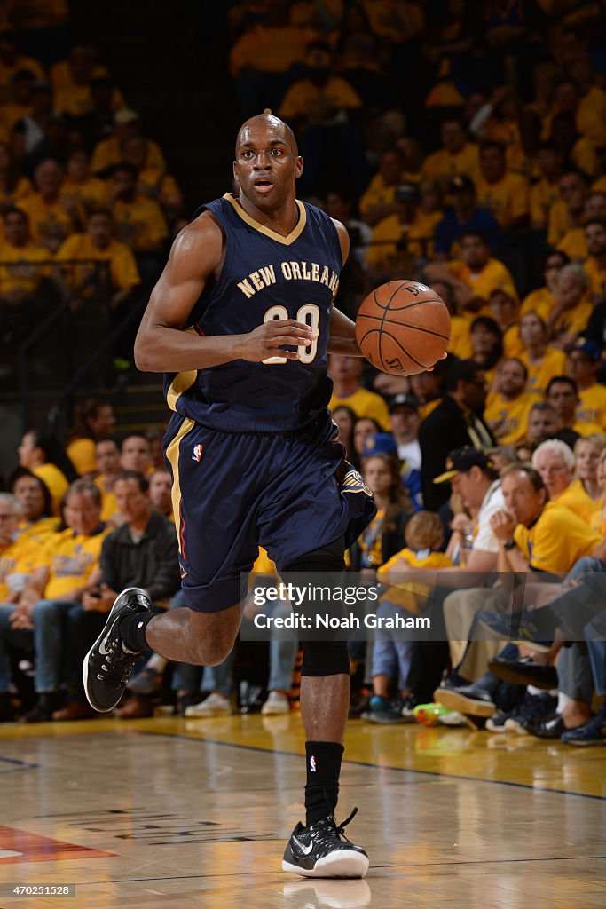 New Orleans Pelicans v Golden State Warriors - Game One