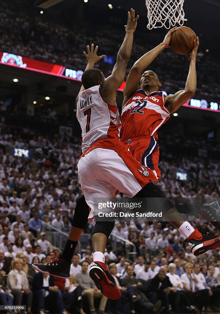 Washington Wizards v Toronto Raptors - Game One