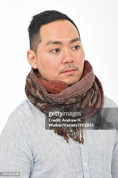 Erik Shirai from "The Birth of Sake" appears at the 2015 Tribeca Film Festival Getty Images studio on April 17, 2015 in New York City.