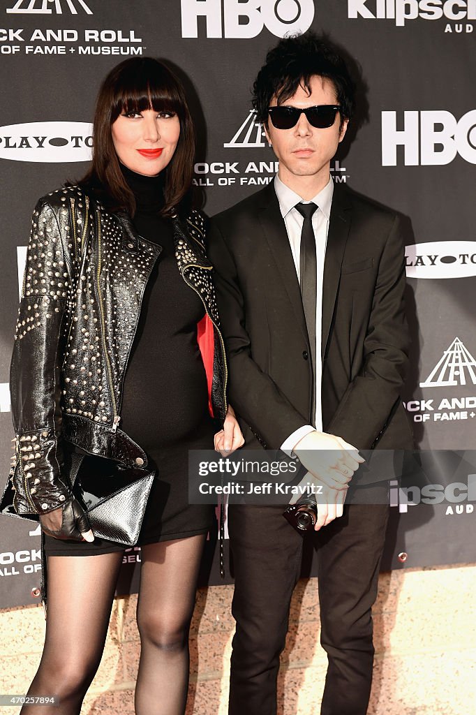 30th Annual Rock And Roll Hall Of Fame Induction Ceremony - Arrivals