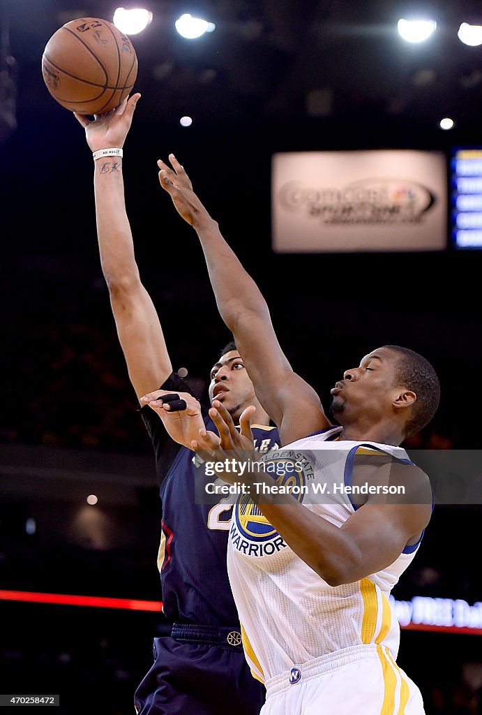 New Orleans Pelicans v Golden State Warriors - Game One