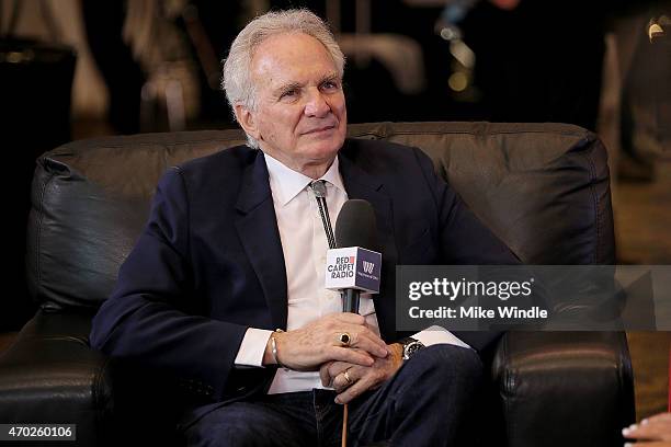 David Yurman speaks at the Red Carpet Radio presented by Westwood One Radio during the 50th Academy of Country Music Awards at Arlington Convention...