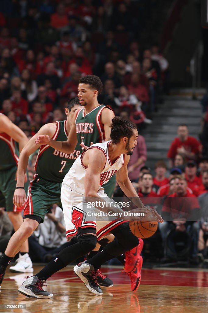 Milwaukee Bucks v Chicago Bulls- Game One