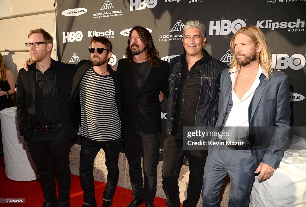 30th Annual Rock And Roll Hall Of Fame Induction Ceremony - Arrivals