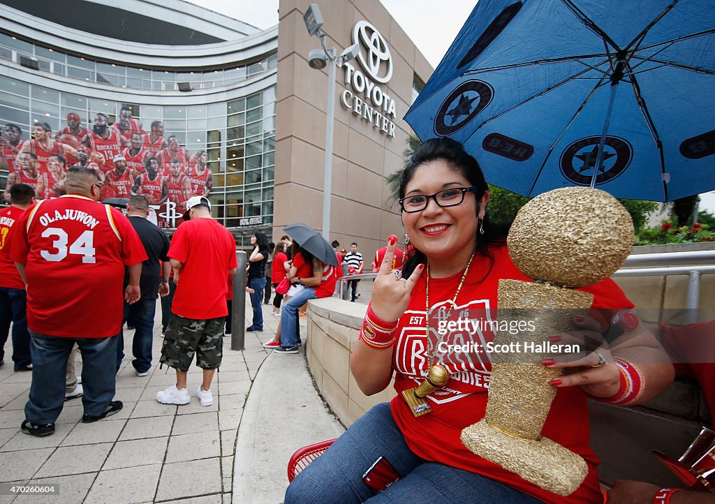 Dallas Mavericks v Houston Rockets - Game One