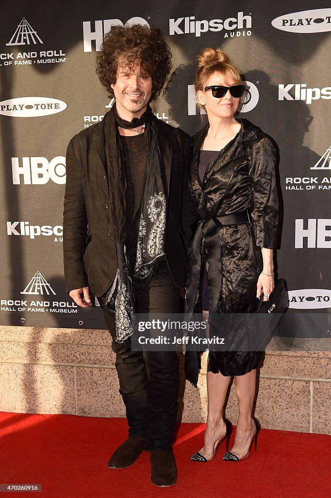 30th Annual Rock And Roll Hall Of Fame Induction Ceremony - Arrivals