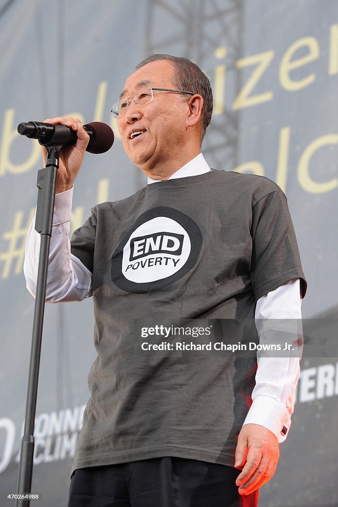 Global Citizen 2015 Earth Day On National Mall To End Extreme Poverty And Solve Climate Change - Show