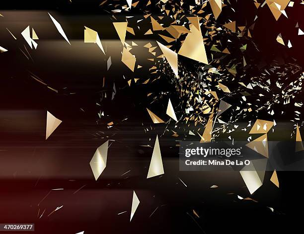 trxile metal 02 - black background colour particles explosion stock illustrations