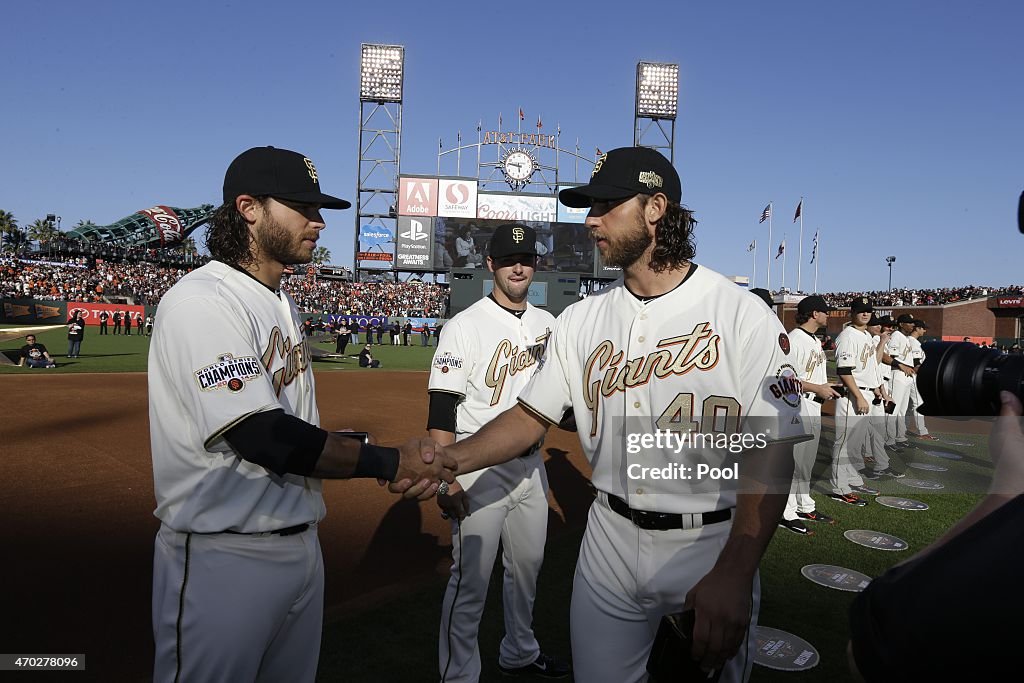 Arizona Diamondbacks v San Francisco Giants