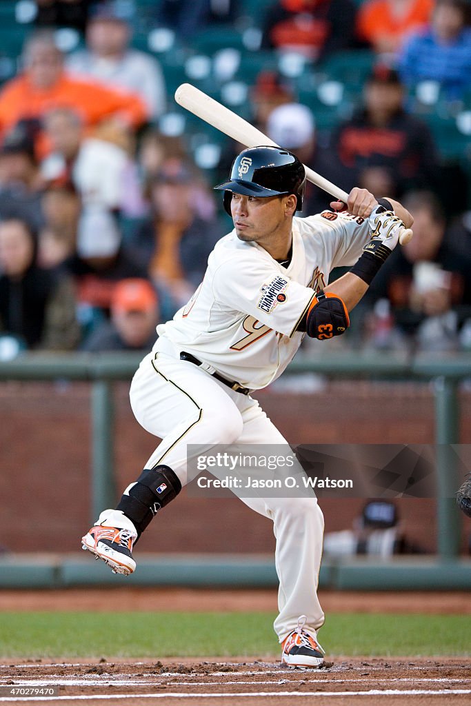 Arizona Diamondbacks v San Francisco Giants