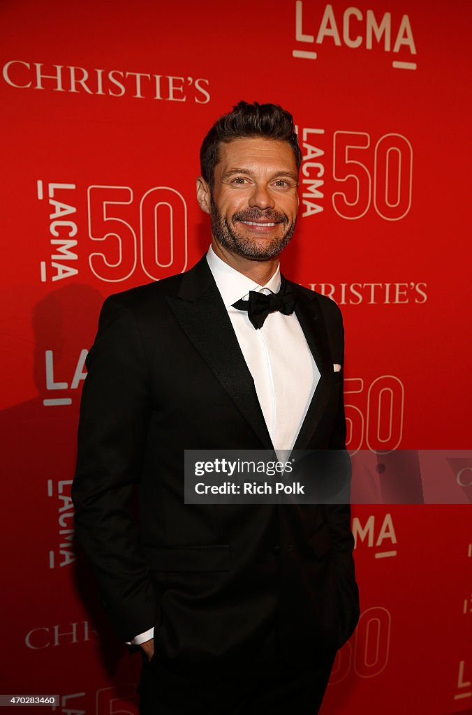 LACMA 50th Anniversary Gala Sponsored By Christie's - Red Carpet