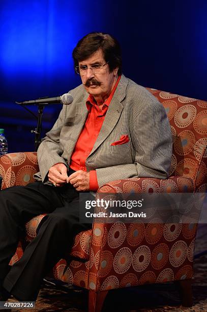 Producer Rick Hall speaks at "The Man From Muscle Shoals: Rick Hall in Conversation with Peter Guralnick" at Country Music Hall of Fame and Museum on...