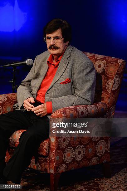 Producer Rick Hall speaks at "The Man From Muscle Shoals: Rick Hall in Conversation with Peter Guralnick" at Country Music Hall of Fame and Museum on...