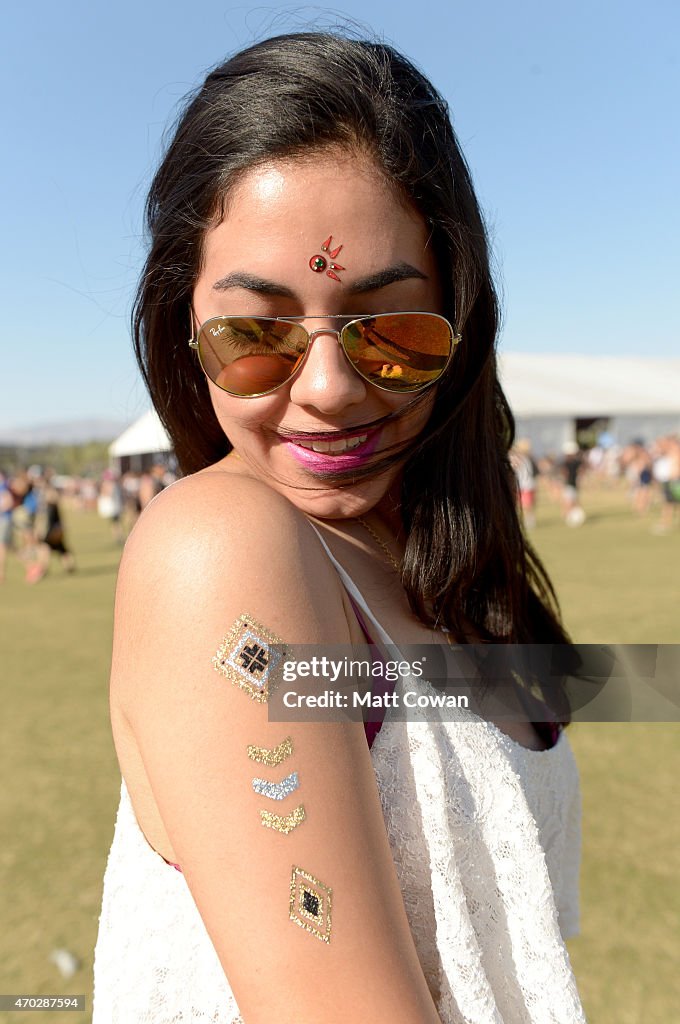Street Style At The 2015 Coachella Valley Music And Arts Festival - Weekend 2