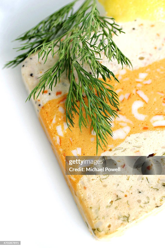 Fish terrine with fresh dill