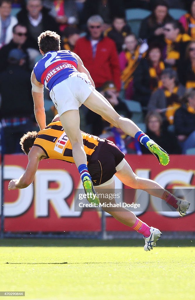 AFL Rd 3 - Hawthorn v Western Bulldogs