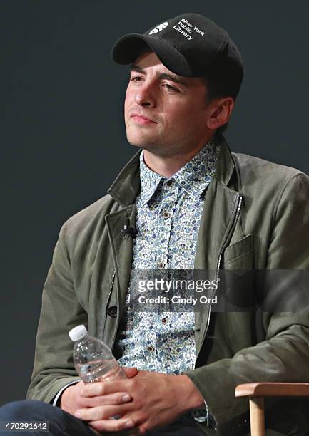 Actor Vincent Piazza attends as Apple Store Soho Presents 'The Wannabe' during the Tribeca Film Festival at the Apple Store Soho on April 18, 2015 in...