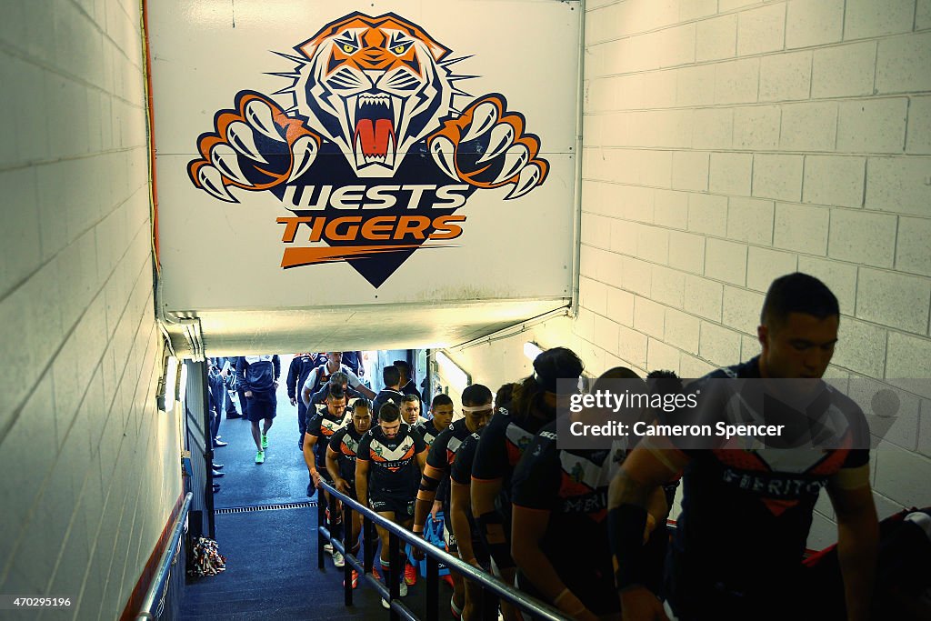 NRL Rd 7 - Wests Tigers v Raiders