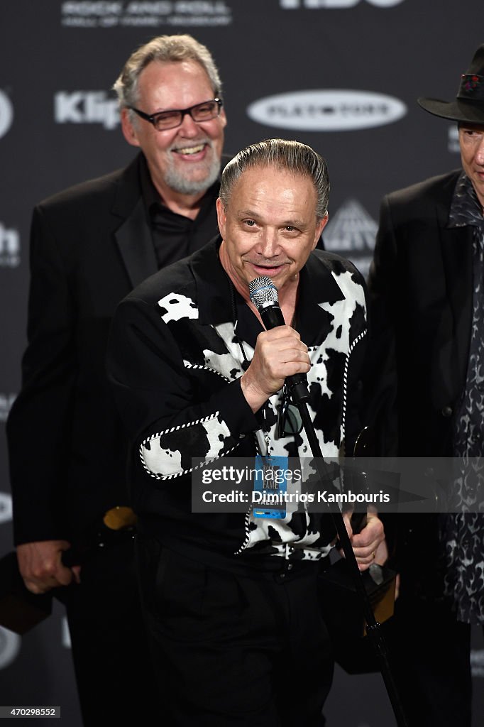 30th Annual Rock And Roll Hall Of Fame Induction Ceremony - Press Room