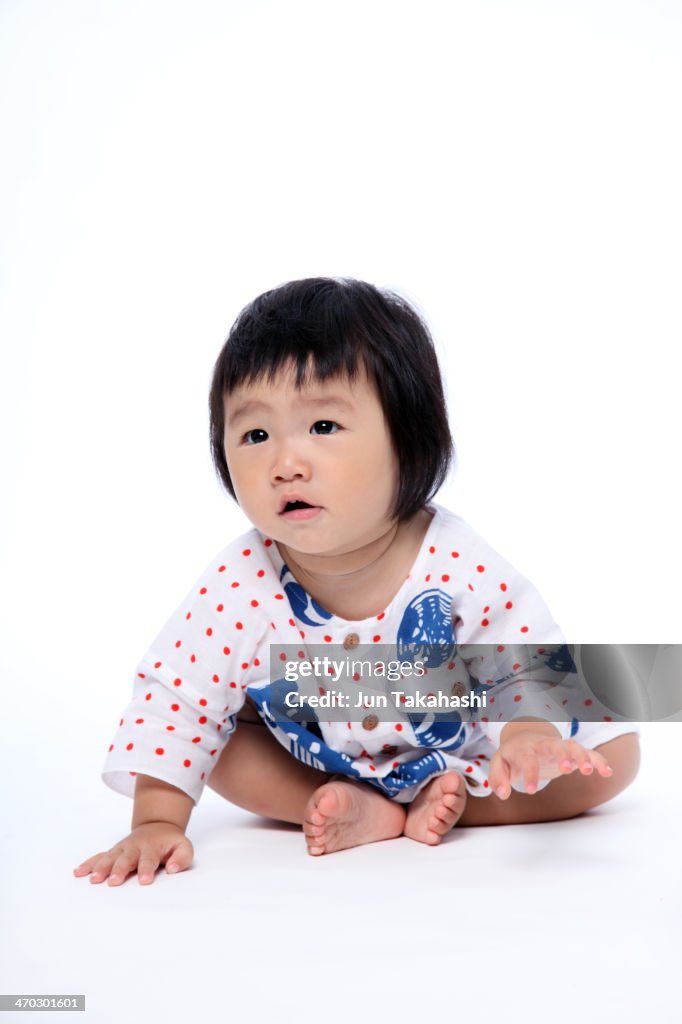 Portrait of japanese girl