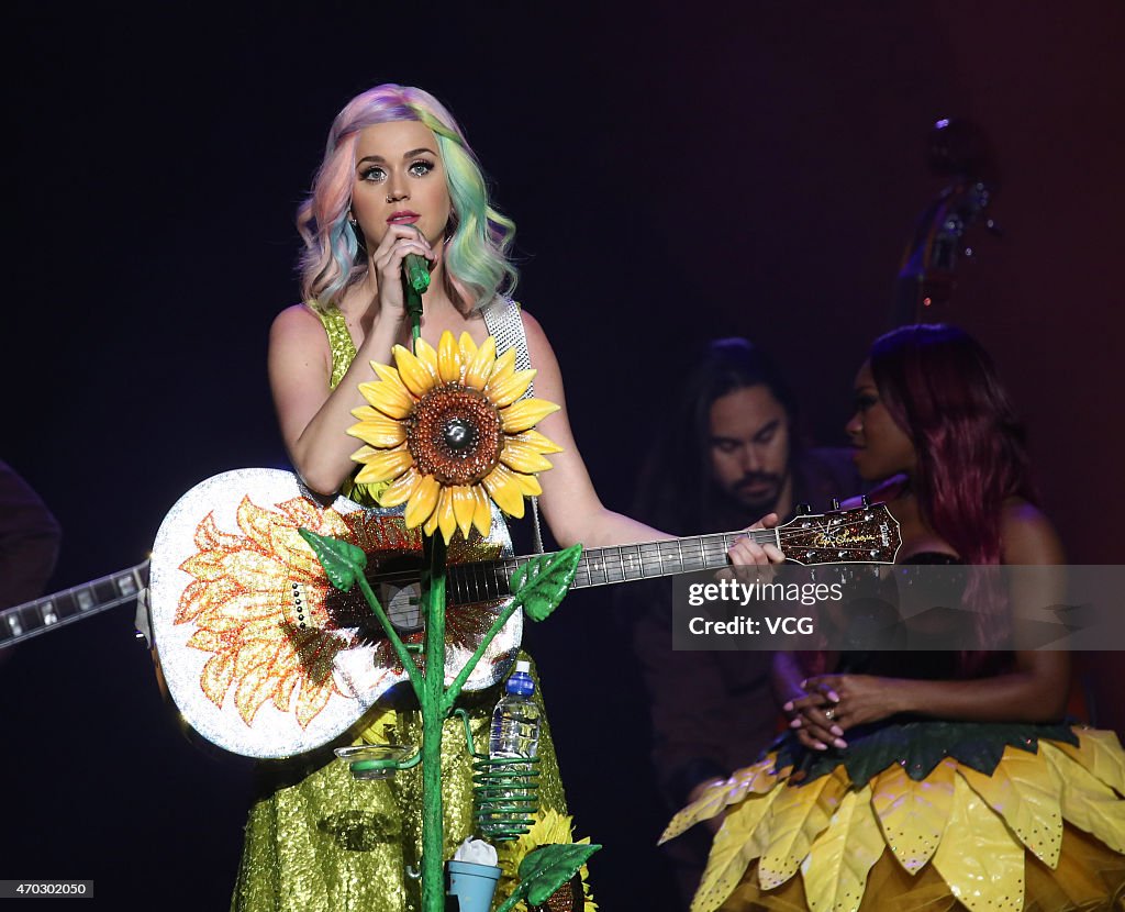 Katy Perry Holds Asia Live Tour In Guangzhou