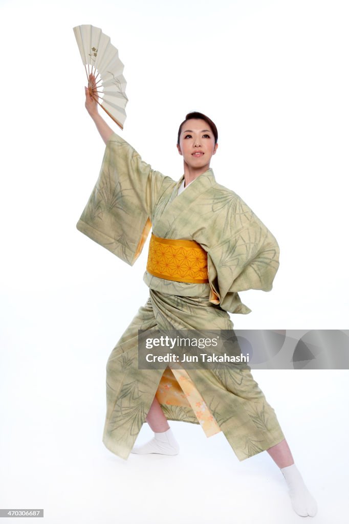 Portrait of japanese woman