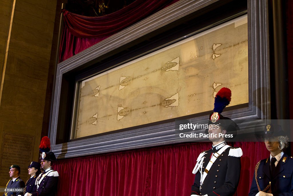 The 2015 Exposition of the Shroud of Turin begins in the...