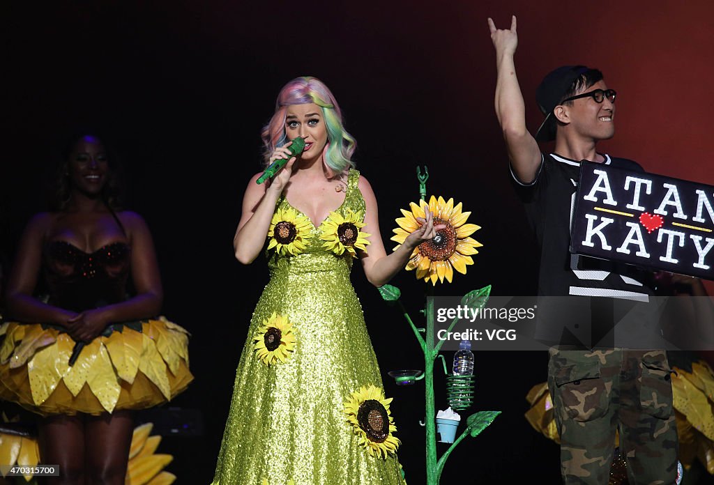 Katy Perry Holds Asia Live Tour In Guangzhou