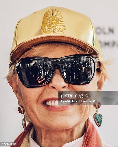 Roseanne Barr attends the world premiere of documentary: 'Roseanne For President!' during the 2015 Tribeca Film Festival at SVA Theatre on April 18,...