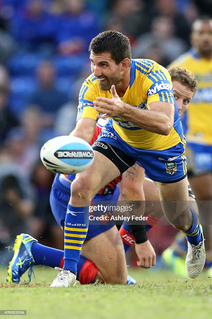 NRL Rd 7 - Knights v Eels