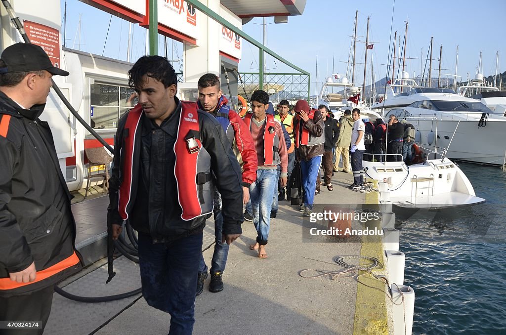Migrant boat sinks off southwestern Turkey