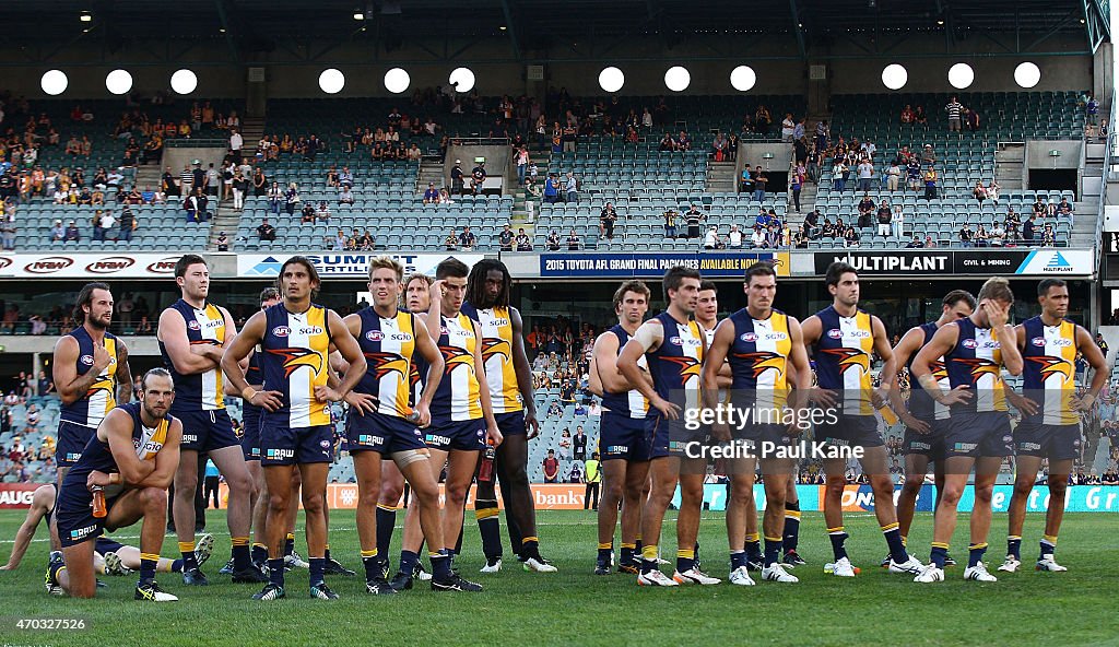 AFL Rd 3 - West Coast v Fremantle