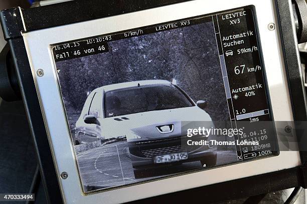 Cop Speed Monitor Police Launch Nationwide Speed Traps Photos and Premium High Res ...