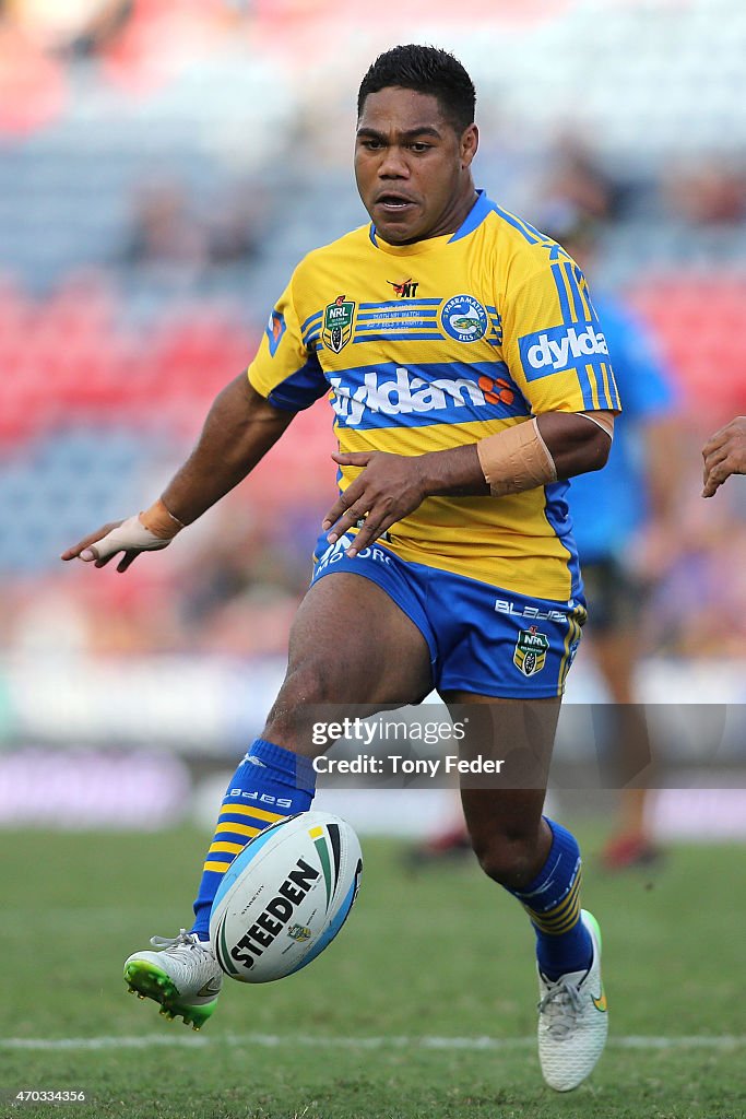 NRL Rd 7 - Knights v Eels