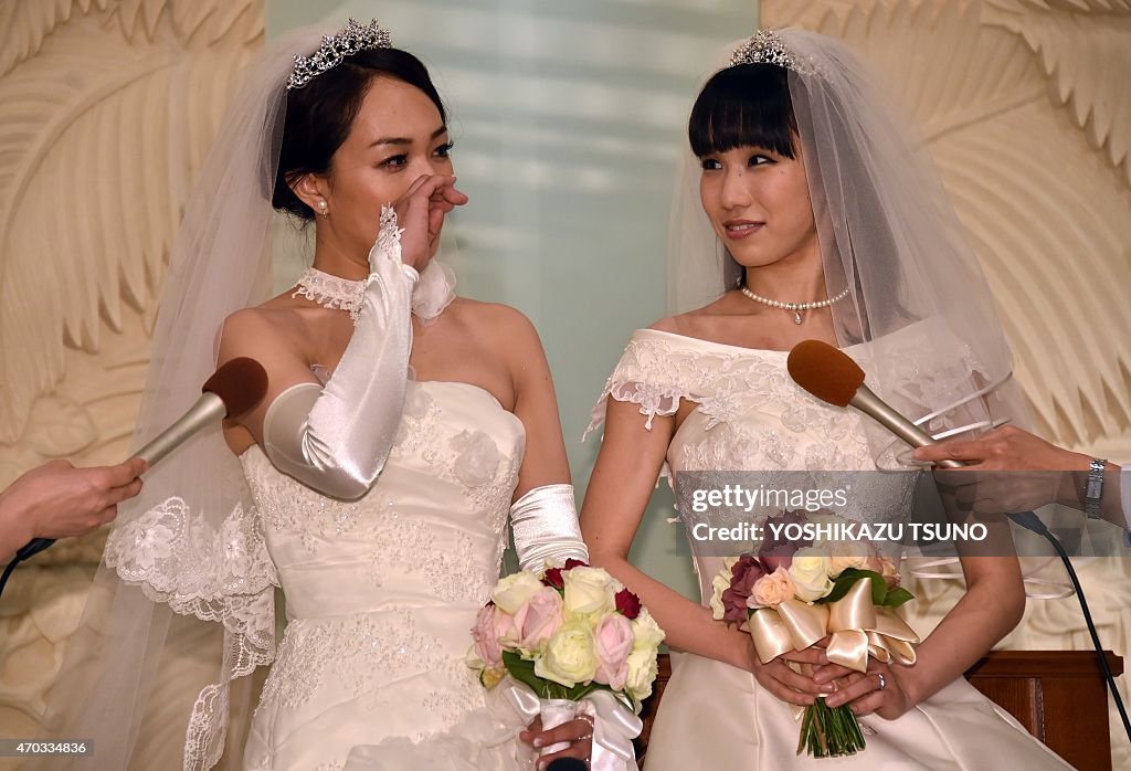 JAPAN-HOMOSEXUALITY-MARRIAGE