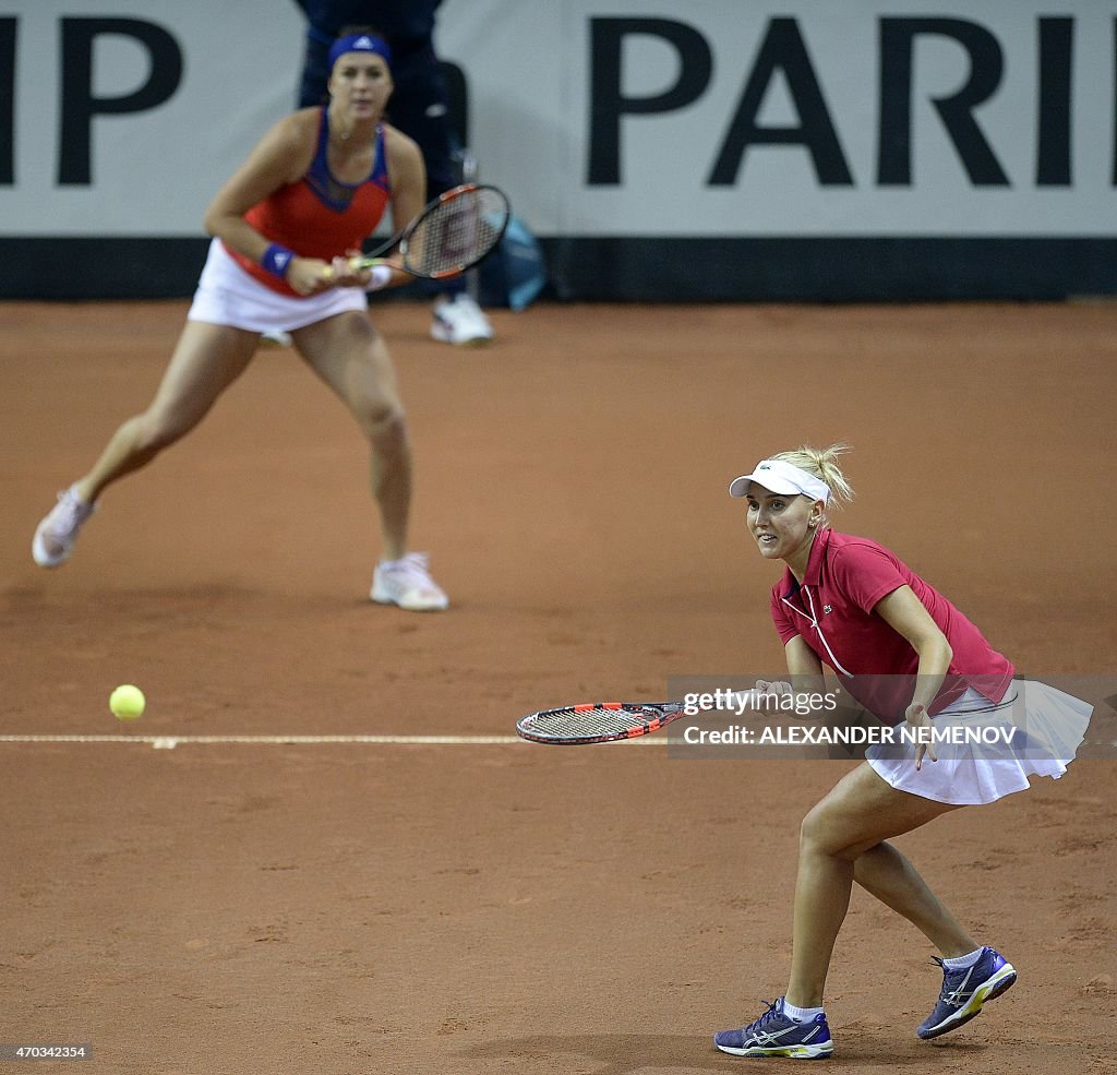 TENNIS-FEDCUP-RUS-GER