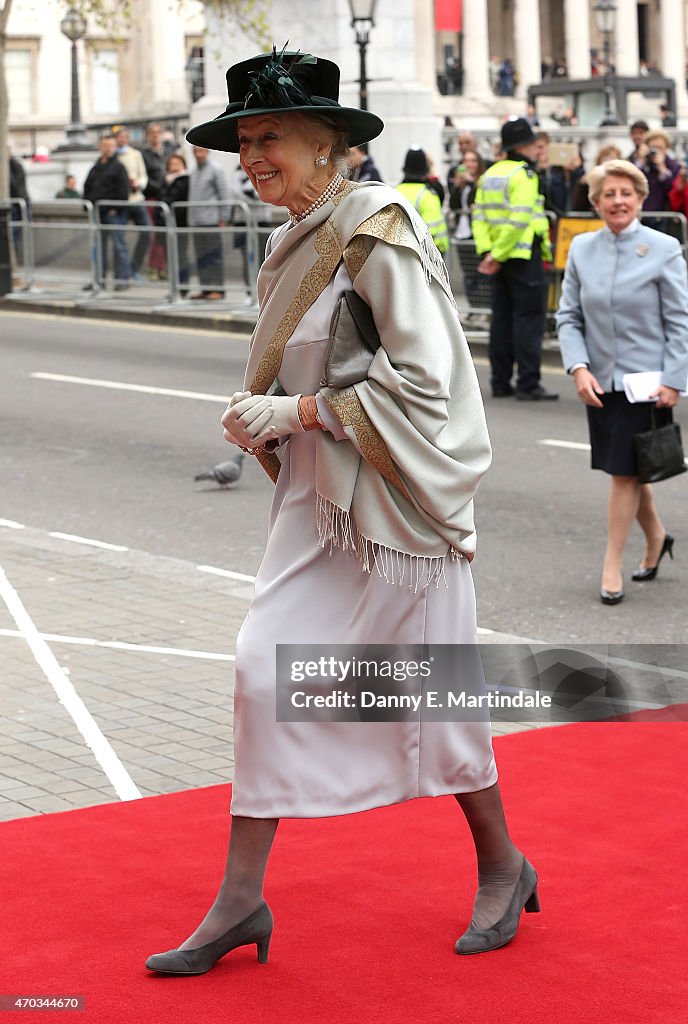 The Queen, Duke Of Edinburgh And Princess Alexandra Attend Reception At Canada House