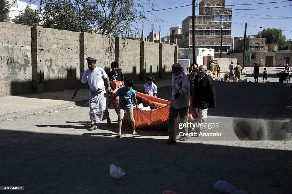 Fuel shortage stop cleaning services in Yemen