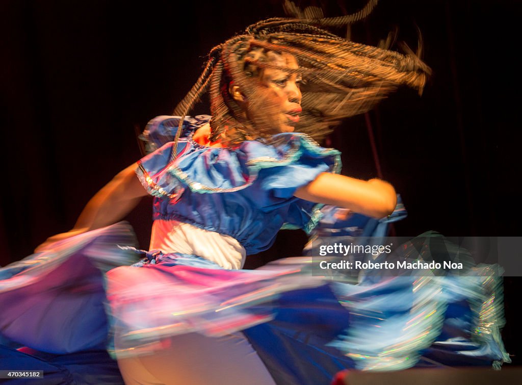 Faces of Yemaya: Dailyn Martinez dances Yemayawhich in...