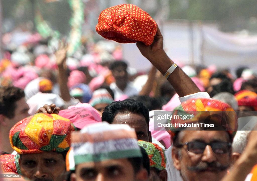 Congress President Sonia Gandhi Addresses Kisan-Khet Mazdoor Rally In Delhi