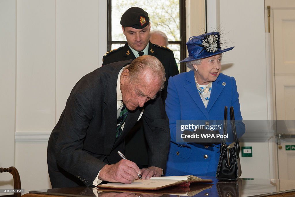 The Queen, Duke Of Edinburgh And Princess Alexandra Attend Reception At Canada House